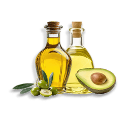 Olive and avocado oil